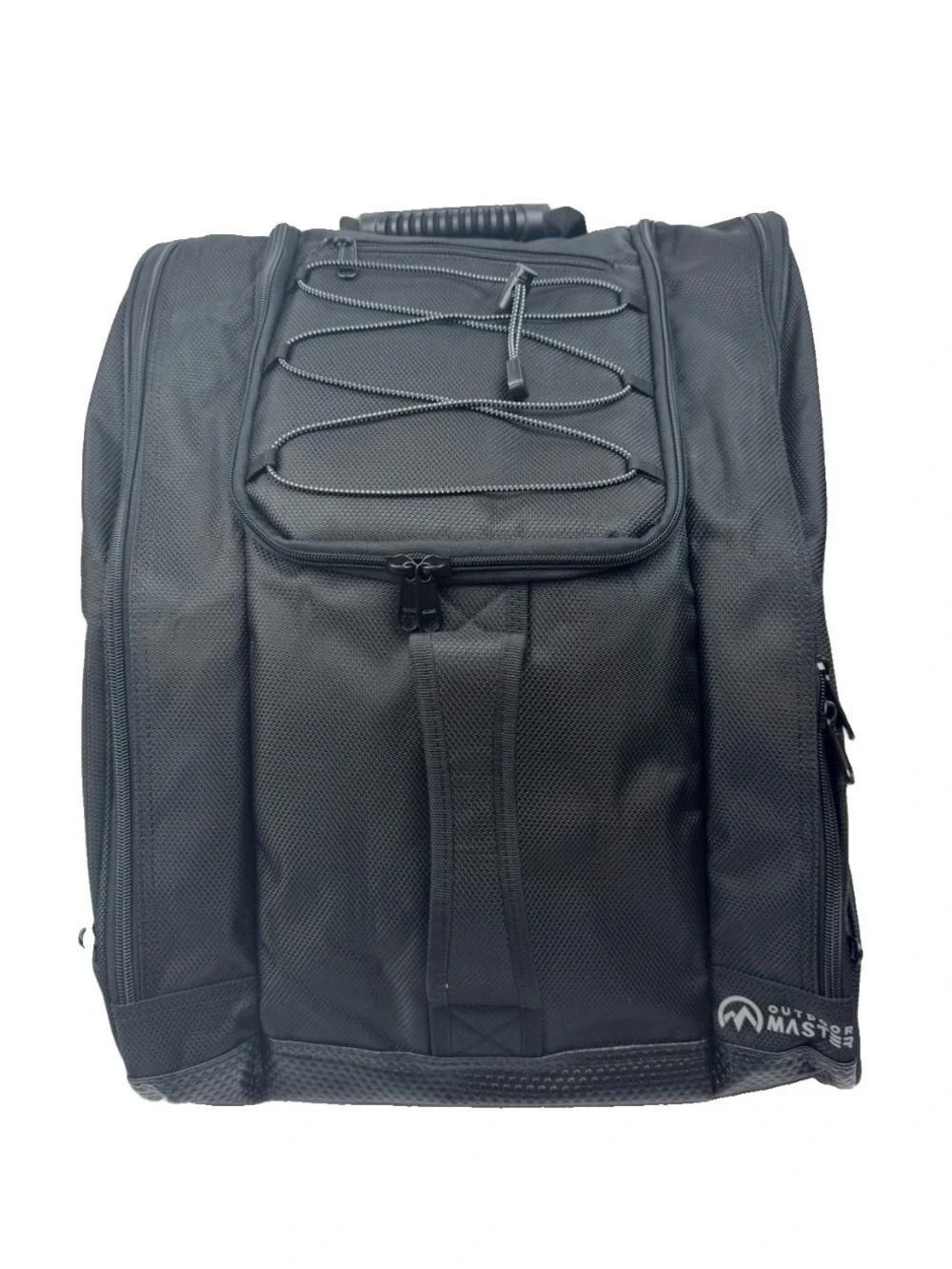 OutdoorMaster Ski Boot Bag Snowboard Backpack Travel Gear Helmet Storage Black